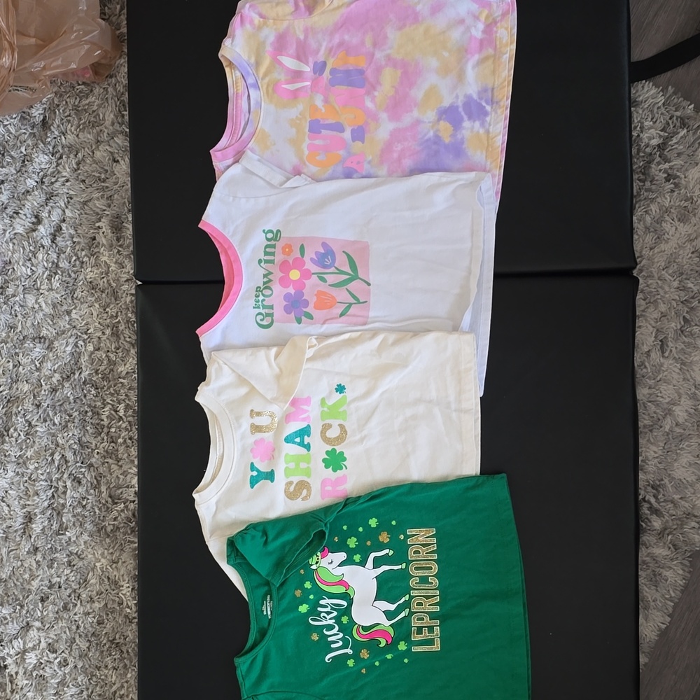 4 Short Sleeve Tee Shirts